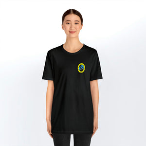 Black Cat Society Pocket Size Front and Back Print Shirt