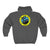 Black Cat Society Full Zip Hooded Sweatshirt