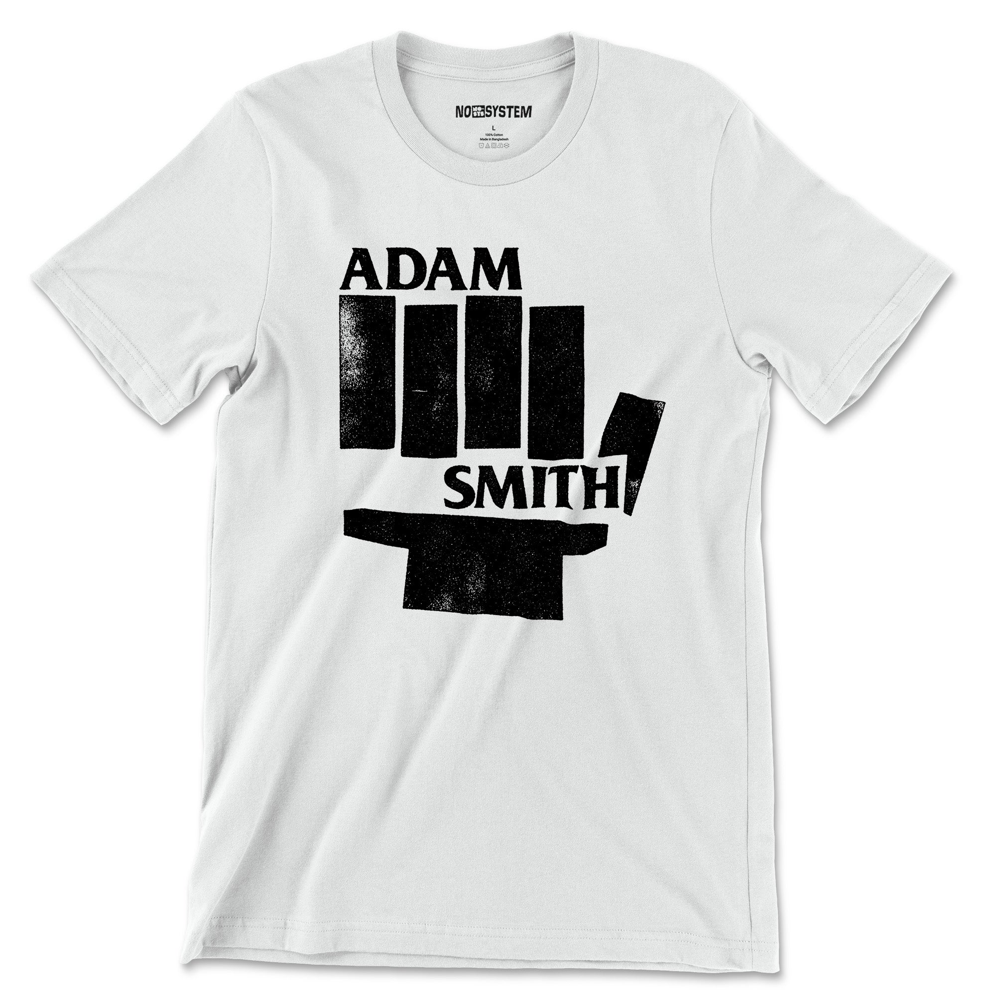 Adam Smith's Invisible Flag Crewneck T-shirt