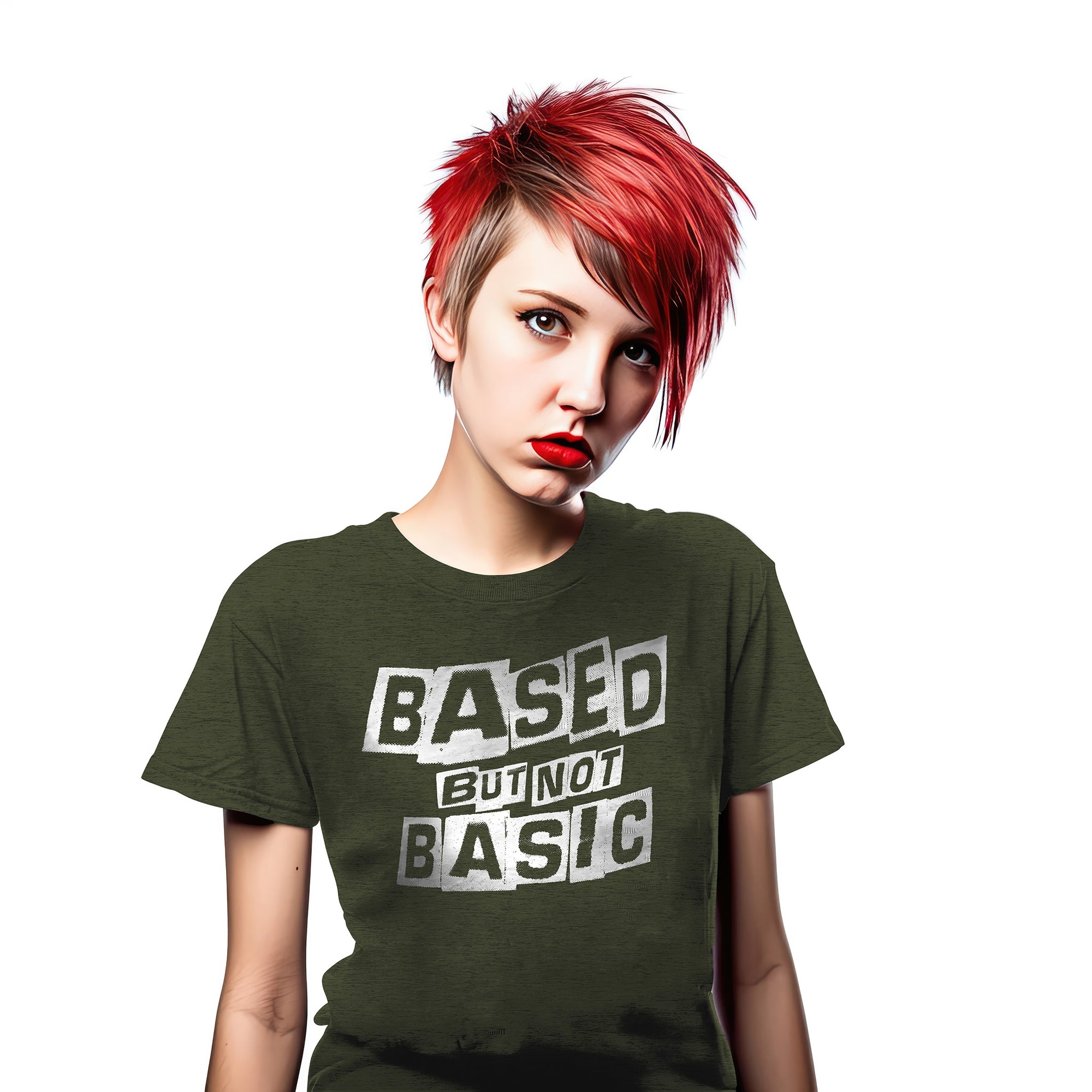 Based But Not Basic Crewneck T-shirt