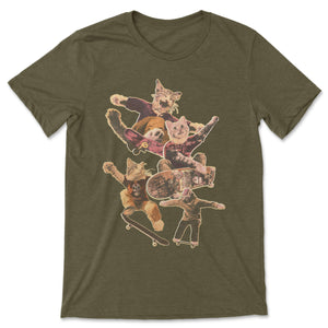 Totally Radical Skateboard Cats: The Shirt