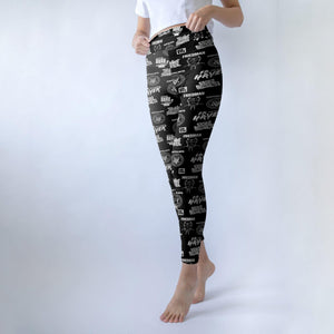 Badasses Of Thought and Action High Waist Legging - No System