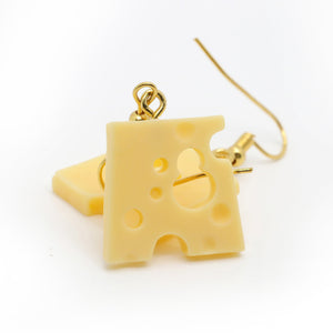 Cheese Earrings - No System
