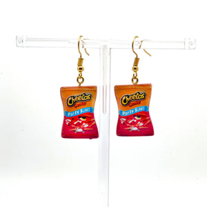 Cheesey Party Starter Resin Earrings - No System