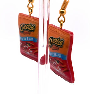 Cheesey Party Starter Resin Earrings - No System