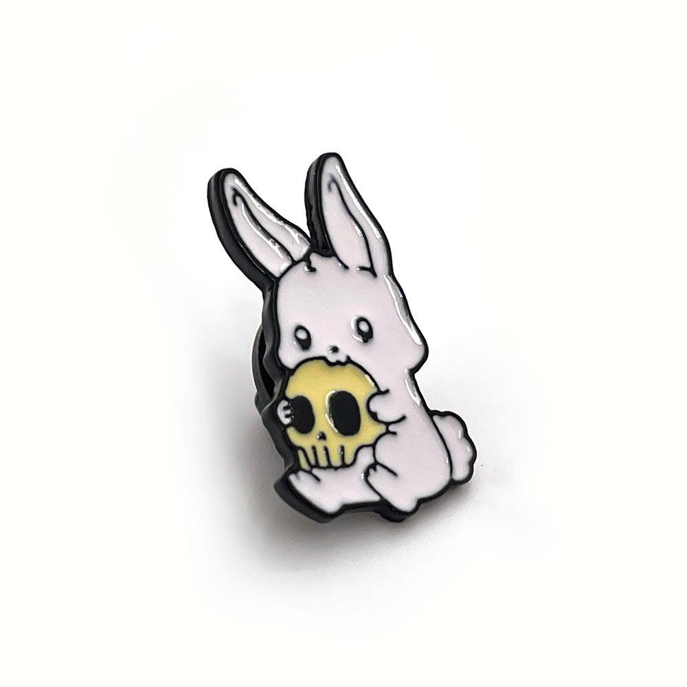 Death Bunny! &quot;The Reckoning&quot; Enamel Pin - No System