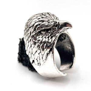"Debate My Eagles" Resizable Eagle Ring - No System