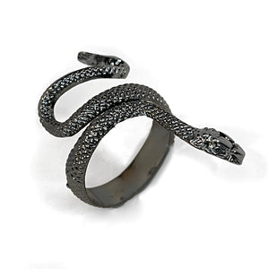 Don't Tread On Me Adjustable Snake Ring - No System