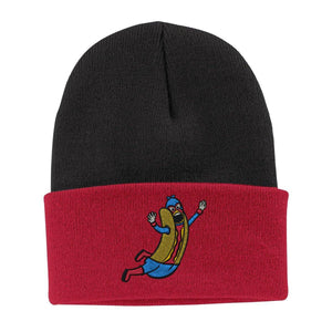 Luchadorable Hot Dog Knit Cap - No System