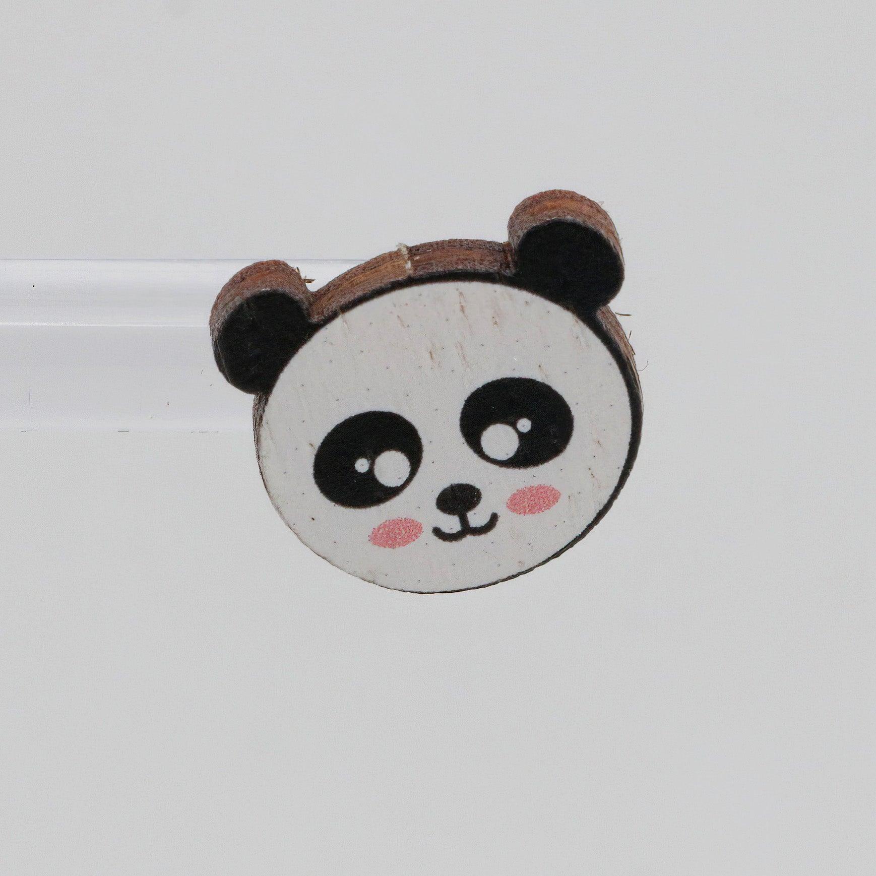 Panda Stud Earrings - No System