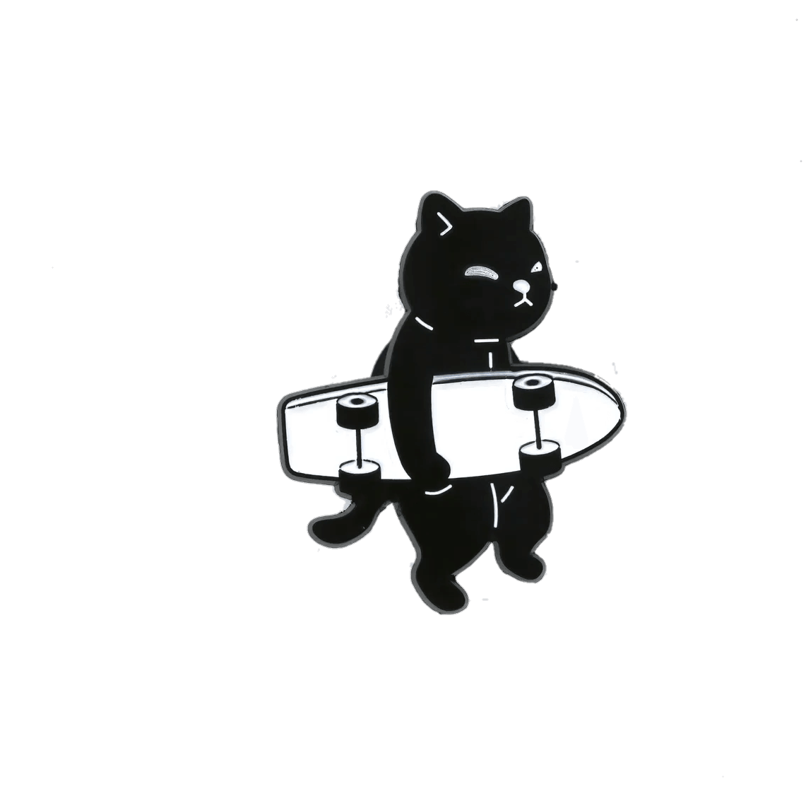 Skateboard Cat - No System
