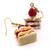 Strawberry Shortcake Resin Earrings - No System