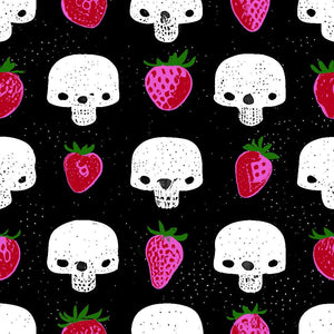 Strawberry Skulls High Waist Legging - No System