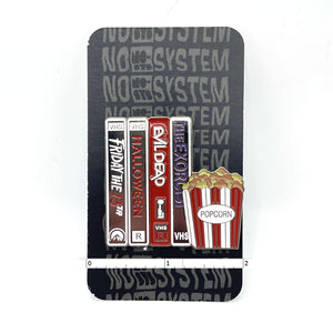 VHS Shelf #1 Enamel Pin - No System