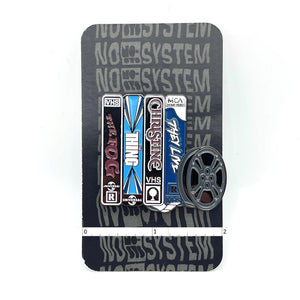 VHS Shelf #2 Enamel Pin - No System