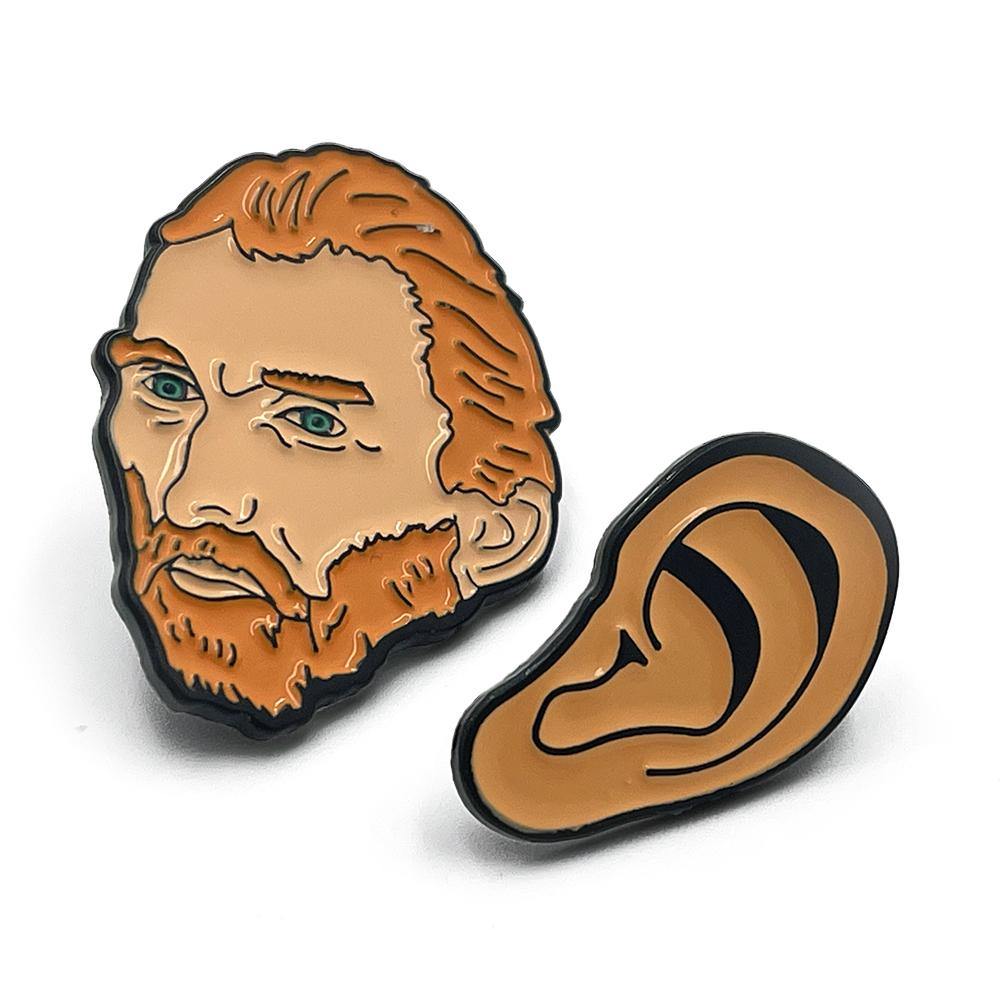 Vincent and his Ear Enamel Pin - No System