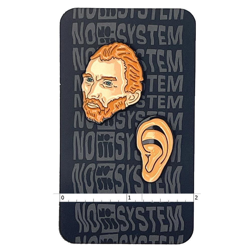 Vincent and his Ear Enamel Pin - No System